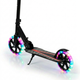 Самокат двухколесный складной с светящимися колесами 200мм Scooter Stripe 2017 Black-Red - изображение 5