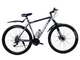 Велосипед CrossBike Aspect 29" 21" Чорний-Сірий - изображение 1