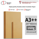 Крафт-папір DOCON 160 г A3++, 100 аркушів/упаковка, обкладинка для малювання, живопису, ваучерів, документів, друку, палітурних машин, книг, обкладинок для файлів, картонної упаковки ручної роботи - зображення 4