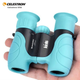 Бинокль Celestron Kids 8X21 портативный высокой четкости широкоугольный, желтый, детский - изображение 4