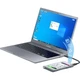 Внешний корпус для жесткого диска ORICO Type-C, 2,5-дюймовый SATA-USB 3.0, для ноутбука, для механических и твердотельных накопителей SSD, полностью прозрачный 2139C3 - изображение 3