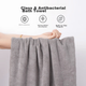 Полотенце банное Grace Coral Fleece, антибактериальное, флисовое, впитывающее - изображение 8