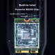 EB-LINK Intel BE200 Chip Desktop Wireless Network Card with External Antenna, M.2 Interface, WiFi 7 Tri-Band Network Card, Bluetooth 5.4, Internal Module for Computer Motherboard - изображение 10