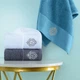 Полотенца Grace Five-Star Hotel антибактериальные из хлопка потолщенные, набор 3 шт, подарочные - изображение 7