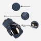 Дорожная сумка мужская Vintage leather-20644 Синяя - изображение 5