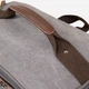 Рюкзак мужской тканевый 21 л вмещает формат А4 Vintage leather-20662 Серый - изображение 8