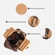 Сумка дорожная мужская тканевая Vintage leather-20666 Коричневая - изображение 5