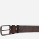 Ремень мужской из натуральной кожи Vintage leather-20726 123 см Коричневый - изображение 8