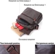 Сумка планшет через плечо мужская из натуральная кожи Vintage leather-20687 Коричневая - изображение 5