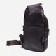 Сумка слинг через плечо мужская из натуральная кожи Vintage leather-21306 Коричневая - изображение 3