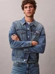 Джинсовая куртка мужская Calvin Klein 923980653 XL Синяя (1160002244) - изображение 4