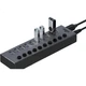 USB-концентратор Aigo H10, 10 портов, металлический, USB 3.0 - изображение 3