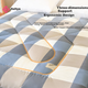 Наматрацник Grace Single Student Mattress Pad, складна студентська постільна білизна для двоярусних ліжок, 1,5-метрове ліжко, 150*200 см - изображение 5