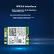 Антенна внешняя EB-LINK для сетевой карты IPEX 4 поколения двухдиапазонная 2.4G/5.8G SMA для M.2 - изображение 5