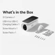 Камера видеонаблюдения Baseus Security S1 Outdoor Camera 2K, 145°, 8Gb eMMC, Night vision 400lm, IP67, 10400mAh, white - изображение 16