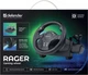 Игровой руль Defender Rager PC/PS/Xbox/Switch pedals Black (4745090827736) - изображение 14