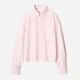 Рубашка хлопковая женская Uniqlo 604556920 L Розовая (1159975659) - изображение 11