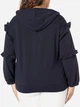 Худи теплое женское Tommy Hilfiger 703414713 1X Синее (1159985359) - изображение 6