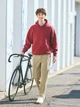 Худи мужское Uniqlo 603406348 L Бордовое (1160134338) - изображение 2