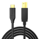 Кабель CABLE CREATION USB3.2GEN2 Type-C — USB-B с квадратным портом, высокоскоростная передача данных 10 Гбит/с, подходит для компьютеров, ноутбуков, корпусов жестких дисков, принтеров, соединительный кабель USB 3.0, 2 метра. - изображение 8