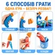 Розвиваюча іграшка Монтессорі Текстильна риболовля-сортер з рибками вудочкою стаканчиками і килимком (2928754) - зображення 6