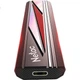 SSD диск Netac ZX20L 256GB Type-C External Black - изображение 2
