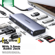 Док-станция UGREEN Type-C, HDMI, VGA, Ethernet, кардридер, Thunderbolt 4, для MacBook и Huawei - изображение 10