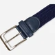 Ремень мужской тканевый Vintage leather-20520 100 см Синий - изображение 5