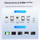 Корпус ORICO для HDD/SSD 2.5/3.5" SATA, Type-C 3.2, портативный, 6829C3 - изображение 4