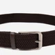 Ремень мужской тканевый Vintage 100 см Коричневый (leather-20519) - изображение 5