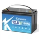Аккумулятор LiFePO4 Kepworth 12V 180Ah 2304Wh с зарядным, литий-железо-фосфатный, для инвертора/солнечных систем - изображение 2