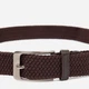 Ремень мужской тканевый Vintage 115 см Коричневый (leather-20523) - изображение 4