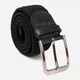 Ремень мужской тканевый Vintage 100 см Черный (leather-20521) - изображение 1