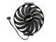 Вентилятор кулер для видеокарты ASUS RTX 3050 3060 RX 6400 Phoenix (orgnl) Champion CF1010U12D (CF1010U12S T129215SU T129215BU FDC10U12D9-C)(№344) - изображение 1