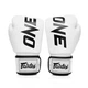 Боксерські рукавиці Fairtex натуральна шкіра 14 унцій білий - зображення 5