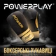 Боксерські рукавиці Active Point штучна шкіра 8 унцій чорні золоті - зображення 7
