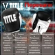 Боксерские перчатки TITLE натуральная кожа 12 унций черные. - изображение 3