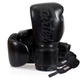Боксерські рукавиці Fairtex мікрофібра 16 унцій чорні - зображення 1