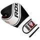 Боксерские перчатки RDX PU 6 oz Белый/Черный для детей с капой в комплекте. - изображение 5