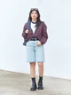 Джинсовые шорты женские Uniqlo 353198626 26 Голубые (1159957235) - изображение 7