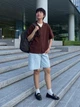 Джинсовые шорты женские Uniqlo 353198626 28 Голубые (1160137265) - изображение 15