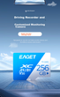 Карта пам'яті EAGET microSDXC 256GB Class 10 UHS-I U3 V30 - зображення 12