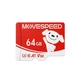 Карта пам'яті MOVE SPEED JD300 64 GB MicroSDXC U3 V30 (YSTFJD300-64GU3) - зображення 1