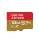 Карта пам'яті SANDISK Extreme microSDXC 128GB UHS-I U3 V30 A2 + SD-адаптер (SDSQXA1-128G-ZN6MA) - зображення 1