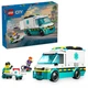 Конструктор LEGO City Швидка допомога 184 деталі Пластик Різнобарвний - зображення 1