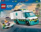 Конструктор LEGO City Швидка допомога 184 деталі Пластик Різнобарвний - зображення 2