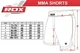Шорты RDX Inc полиэстер S серые для MMA мужские - изображение 7
