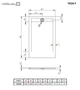 Душовий піддон RADAWAY Teos F 100x80 колір антрацит HTF10080-64 - зображення 2