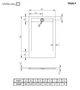 Душевой поддон RADAWAY Teos F 210x80 цвет цемент HTF21080-74 - изображение 2