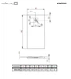 Душовий піддон RADAWAY Kyntos F 180x100 HKF180100-04 - зображення 5